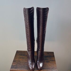Vince Camuto Dark Brown Over the Knee Boots